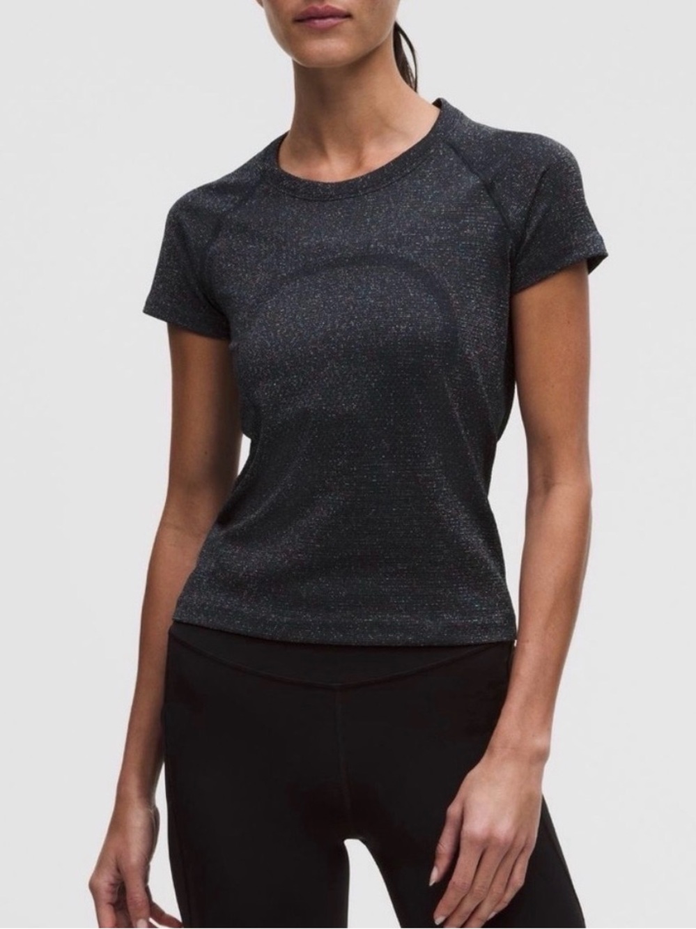 Lululemon *Sparkle* Swiftly Tech Short-Sleeve Shirt
2.0 Waist Length
